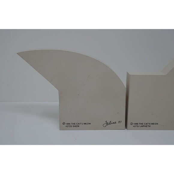 Cat's Meow 3 Piece Hand Painted Noahs Ark Rainbow - Picture 9 of 11